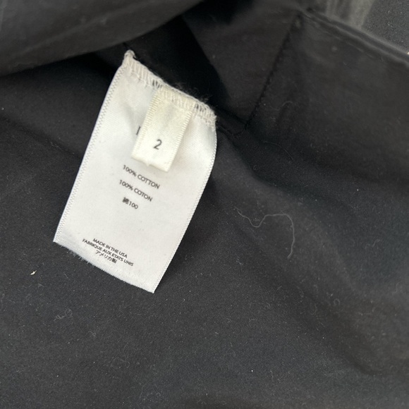 INTERIOR The Tutto draped cotton poplin mini shirt dress - Picture 3 of 6